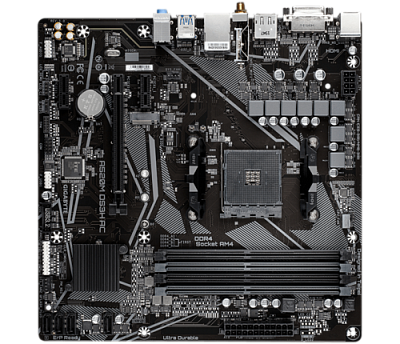 Материнская плата Gigabyte A520M DS3H AC (A520M DS3H AC)