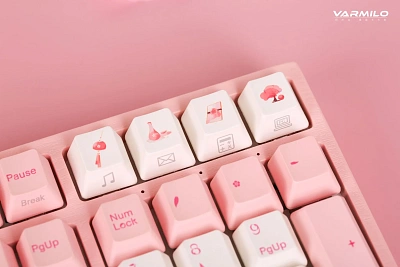 Клавиатура Varmilo Sakura, VEA108, Cherry MX Brown, Pink (385073)
