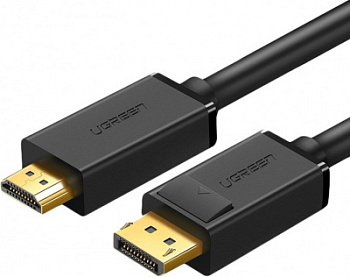 Кабель Ugreen DP101 DP Male To HDMI Male Cable 1.5M, 10239 (10239)