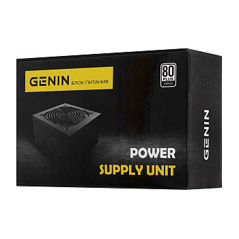 Блок питания GENIN GENPSU550K Black, 550W, ATX 2.31 (GENPSU550K)
