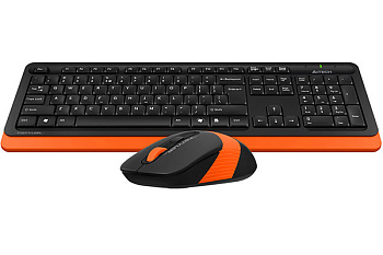 Клавиатура A4Tech Fstyler FG1010, Orange + мышь (FG1010 ORANGE)