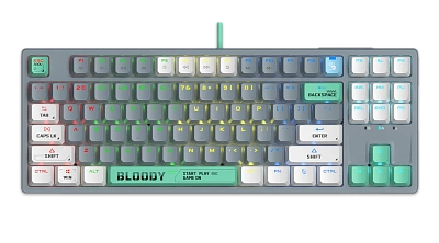 Клавиатура игровая Bloody S87 ASH (S87-ASH)