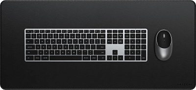 Коврик для мыши SATECHI Vegan-Leather Premium Desk Mat, Black (ST-LPDMK)