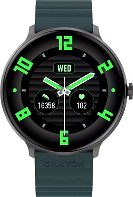 Смарт часы Canyon Jacky SW-69 Green Orange (CNS-SW69BG)