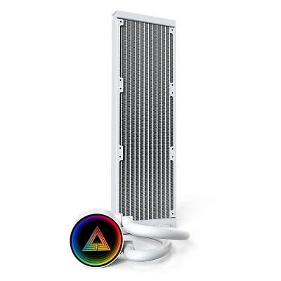 Водяное охлаждение для CPU Montech LightFlow ARGB 360, White (LightFlow ARGB 360 (W))