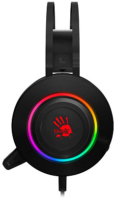 Гарнитура A4Tech Bloody G521, 2.3m, LED, Black (G521/BLACK)