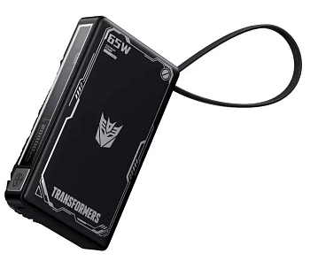Пауэрбанк Transformers TF-D52 MAX, 20000 mAh - Black (TF-D52-MAX-BK)