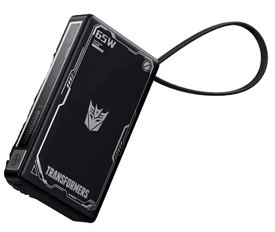 Пауэрбанк Transformers TF-D52 MAX, 20000 mAh - Black (TF-D52-MAX-BK)