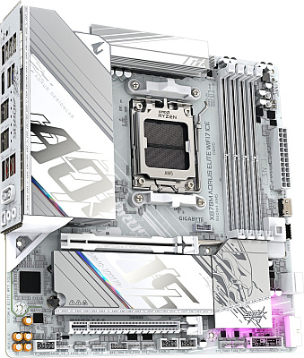 Материнская плата GIGABYTE X870M AORUS ELITE WIFI7 ICE (X870M A ELITE WF7 ICE)