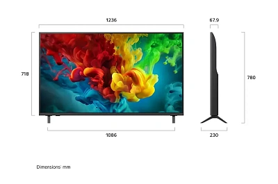 Телевизор LG QNED evo AI QNED83 Mini LED 4K 55" (55QNED83B6A)