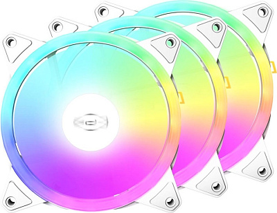 Вентилятор для корпуса PCCooler F3 T120 ARGB White (F3 T120 ARGB WH 3IN1)