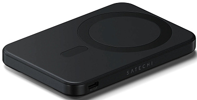 Пауэрбанк Satechi Qi2 5K - Black (ST-B5Q2SK)