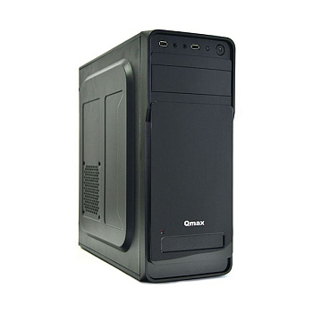 орпус Qmax, H103B, БП 400 Вт, чёрный (H103B)
