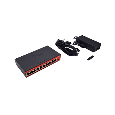 Коммутатор неуправляемый Wi-Tek WI-PS210 v4  (WI-PS210 v4)