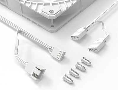 Вентилятор для корпуса ID-Cooling WF-14025-XT ARGB (ID-FAN-WF-14025-XT-ARGB-WHITE)