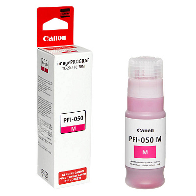 Картридж струйный Canon PFI-050 M красный для Canon imagePROGRAF TM-20/TM-20M (5700C001)