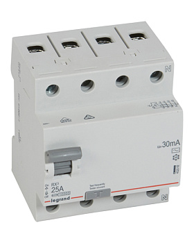 Legrand 402062 Rx3 Вдт 30ма 25а 4п Ac (402062)