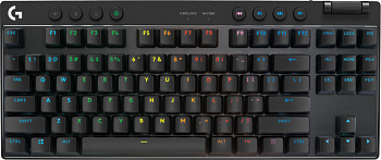 Клавиатура игровая Logitech G Pro X TKL Lightspeed (Tactile) Черная (920-012136)