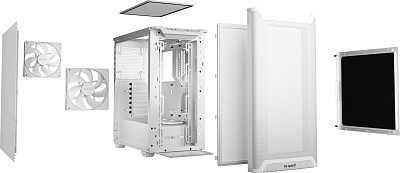 Компьютерный корпус Bequiet! PURE BASE 501 Airflow White (BG075)