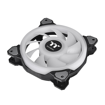 Кулер для компьютерного корпуса Thermaltake Riing Quad 12 RGB (CL-F088-PL12SW-C)
