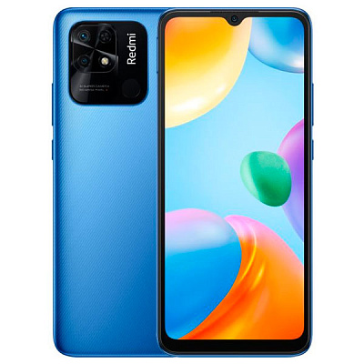 Смартфон Xiaomi Redmi 10C, 4/128GB, Ocean Blue (220333QAG/774362)