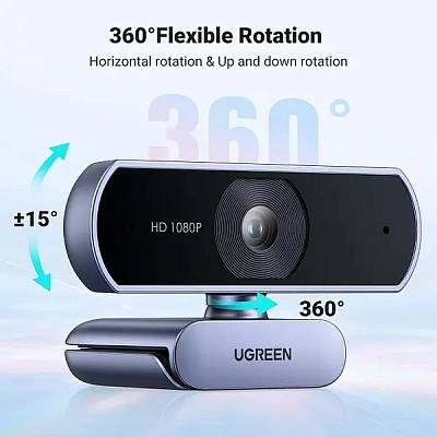 Веб-камера UGREEN 1080P CM678 (15728)
