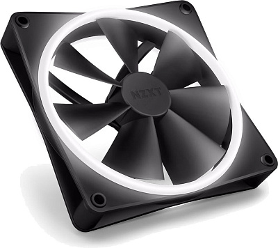 Кулер для компьютерного корпуса NZXT F140 RGB DUO Black (RF-D14SF-B1)