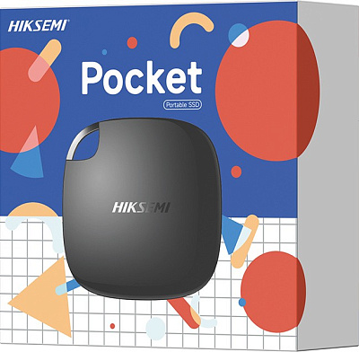 Внешний SSD HIKSEMI Pocket T100 2 TB - black (HS-ESSD-T100 Black 2048G)