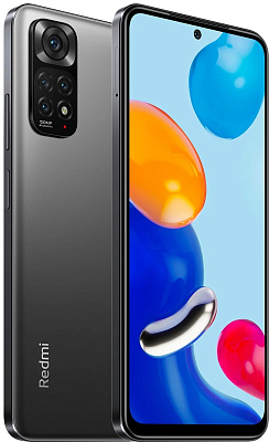 Смартфон Xiaomi Redmi Note 11, 4/128GB,Graphite Gray (2201117TG/767173/768019 GRAY)