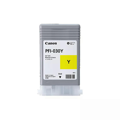 Чернила пигментные Canon Pigment Ink PFI-030 Yellow (для TM240/TM340) (3492C001AA)