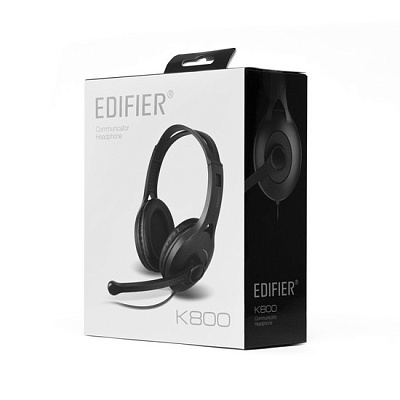 Гарнитура Edifier K800USB Чёрный (K800USB)