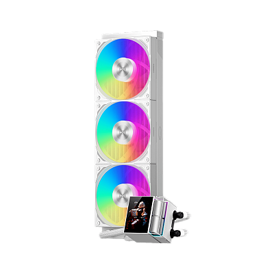 Водяное охлаждение для CPU PCCooler DS360 ARGB Display - Белый (DS360 ARGB Display WH)
