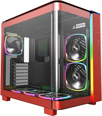 Корпус Montech KING 95 PRO, Красный (KING 95 PRO (Red))