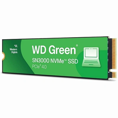 Твердотельный накопитель SSD M.2 PCIe Western Digital Green SN3000, OEM (WDS100T4G1E)
