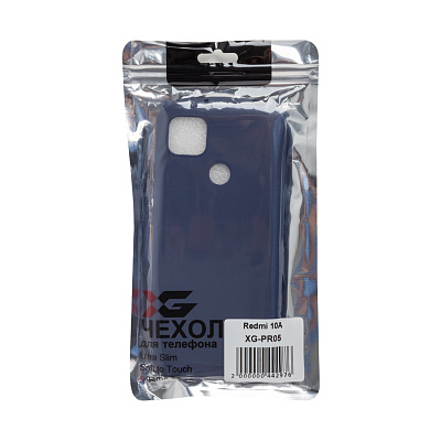 Чехол для телефона XG XG-PR05 для Redmi 10A TPU Синий (XG-PR05)