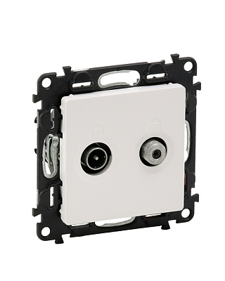 Legrand 753458 VLN-l БЕЛ Роз TV-SAT звезда 2к (753458)