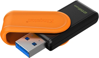 Флэш-накопитель Kingston 256Gb Gen1 Data Traveler Exodia S (Black+Orange) (DTXS/256GB)