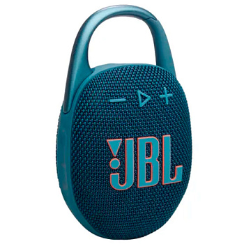 Беспроводная колонка JBL Clip5, Blue (JBLCLIP5BLU)