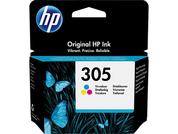 Картридж струйный HP 305 Tri-color для DeskJet 2320, 2710, 2720, 3YM60AE (3YM60AE)
