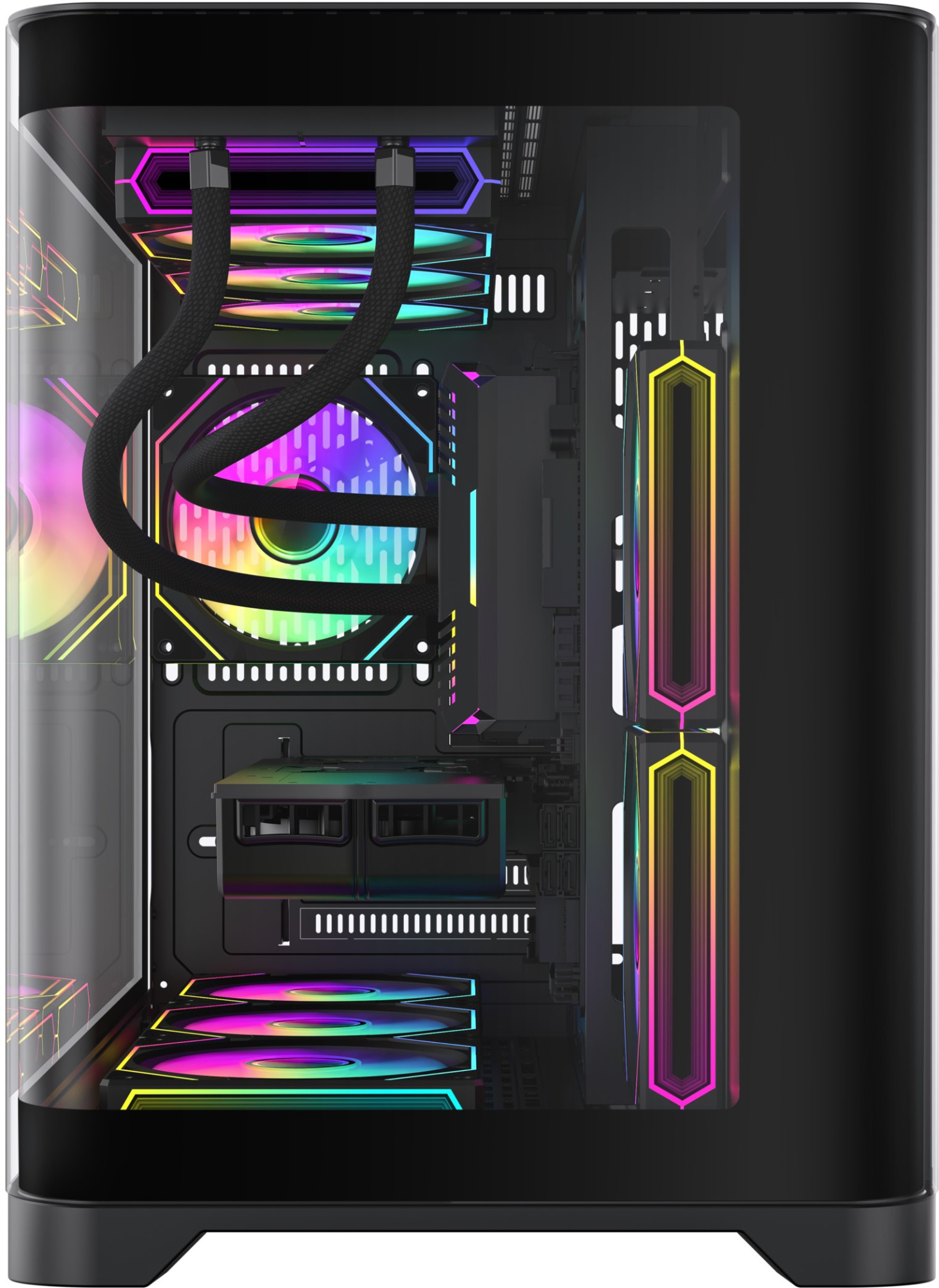 Компьютерный корпус Gamemax HYPE-M - Black (9101-0000R0185)