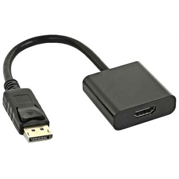 Переходник DisplayPort - HDMI Cablexpert A-DPM-HDMIF-002, 20M/19F, пакет (A-DPM-HDMIF-002)