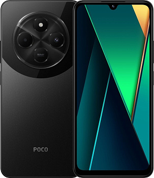  Смартфон POCO C75 (2410FPCC5G/6GB/128GB/Black)