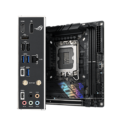 Материнская плата ASUS ROG STRIX B760-I GAMING WIFI LGA1700 m-ATX (ROG STRIX B760-I GAMING WIFI)