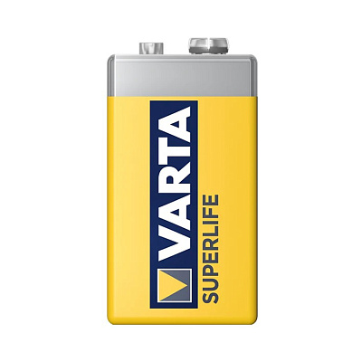 Батарейка VARTA Superlife E-Block 9V - 6F22P 1 шт. в пленке (6F22P)