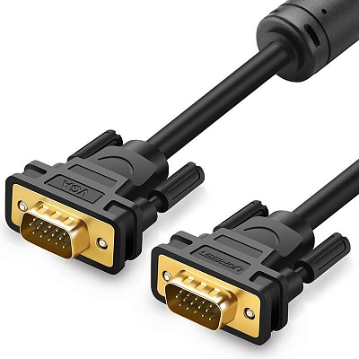 Кабель Ugreen VG101, VGA to VGA, 10M (11633)