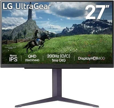 Монитор LG 27GS85Q-B 27" (27GS85Q-B.ARUZ)