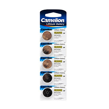 Батарейка CAMELION Lithium CR2032-BP5 5 шт. в блистере (CR2032-BP5)