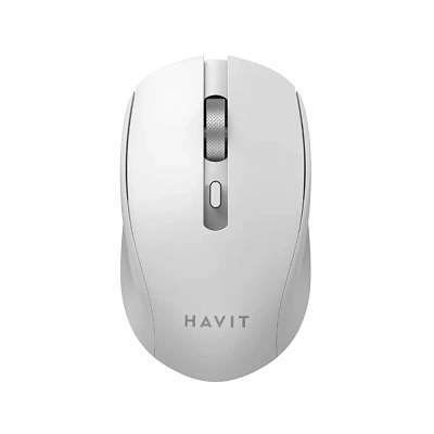 Компьютерная мышь Havit MS51WB white+silver (2030160057101292)