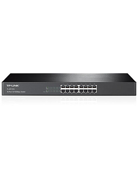 Коммутатор TP-Link TL-SF1016 16-портовый 10/100 Мбит/с монтируемый в стойку коммутатор (TL-SF1016)