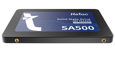 Твердотельный накопитель SSD 120Gb Netac SA500, 2.5"  500R/400W (NT01SA500-120-S3X)